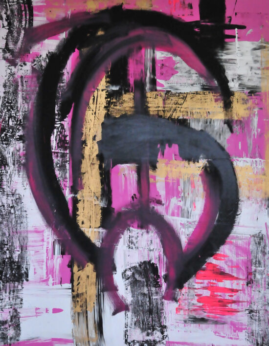 KOMPOSITION IN PINK UND GOLD 05